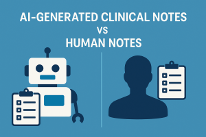 AI-Generated Clinical Notes vs Human Notes (Manual Note-Taking): A Complete Guide